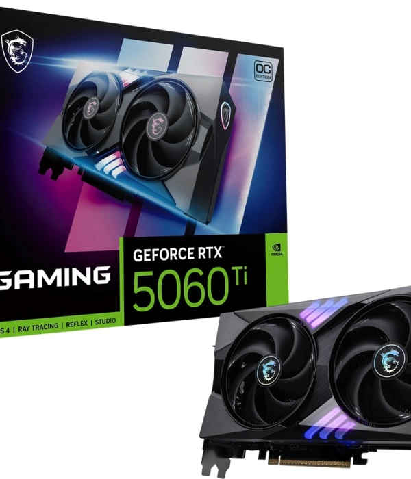 MSI GEFORCE RTX 5060 TI 8G 128BIT GAMING OC GDDR7 128B DX12 PCIE 5.0 X16 (3XDP 1XHDMI)