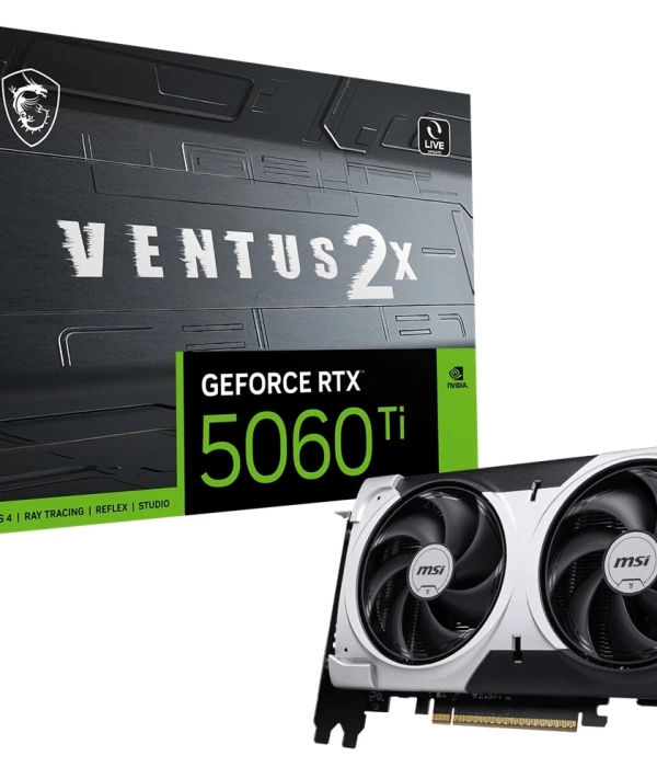 MSI GEFORCE RTX 5060 TI 8G VENTUS 2X OC PLUS 8GB GDDR7 128B DX12 PCIE 5.0 X16 (3XDP 1XHDMI)