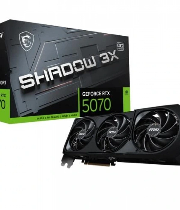 MSI GEFORCE RTX 5070 12G SHADOW 3X OC EKRAN KARTI