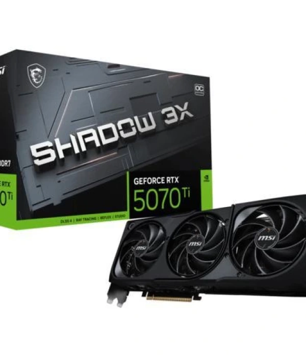 MSI GEFORCE RTX 5070 TI 16G SHADOW 3X OC VGA
