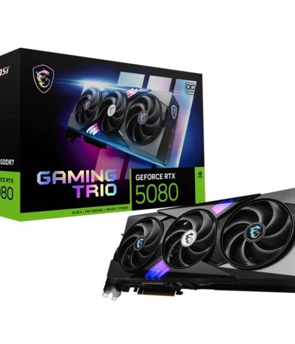 MSI GEFORCE RTX 5080 16G GAMING TRIO OC VGA