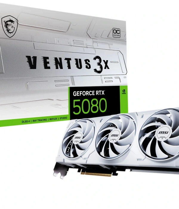 MSI GEFORCE RTX 5080 16G VENTUS 3X OC WHITE