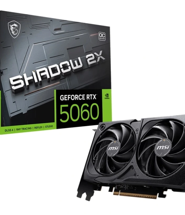 MSI GEFORCE RTX GEFORCE RTX 5060 8G SHADOW 2X OC