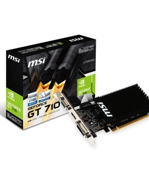 MSI GT 710 2GD3H 2GB LP DDR3 64Bit DVI/HDMI/VGA