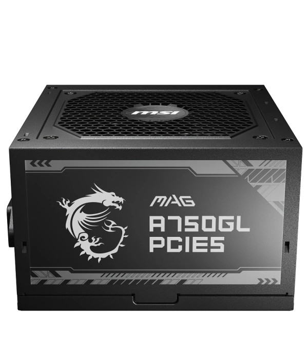 MSI MAG A750GL PCIE5 750W 80+GOLD POWER SUPPLY