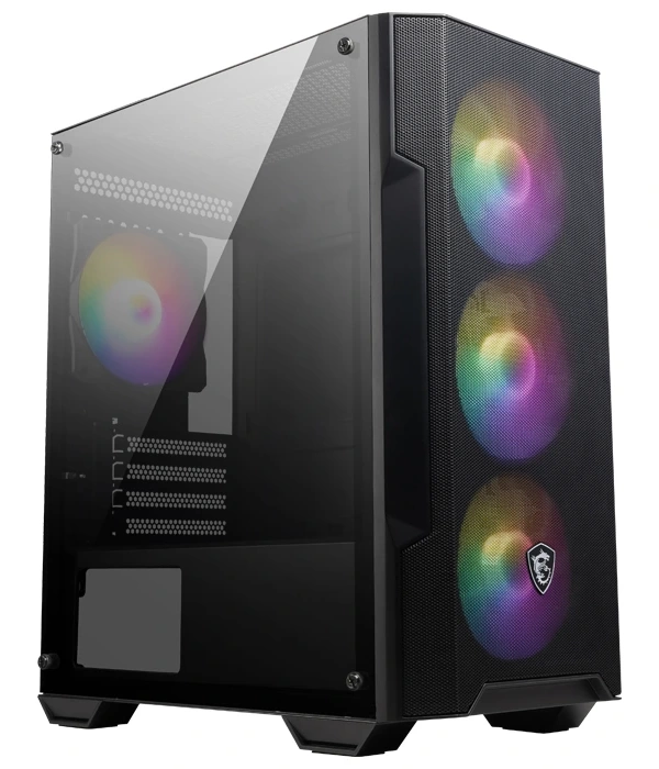 MSI MAG FORGE M100A 4x120mm ARGB mATX GAMING KASA