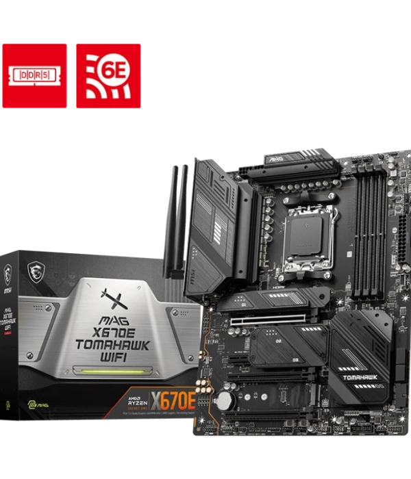 MSI MAG X670E TOMAHAWK WIFI AM5 DDR5 6600MHZ ATX