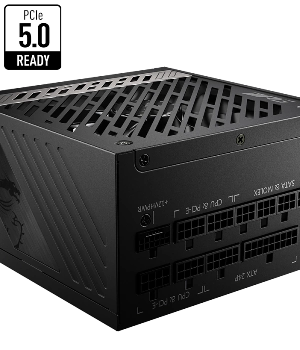 MSI MPG A1000G PCIE5 1000W 80+ GOLD POWER SUPPLY