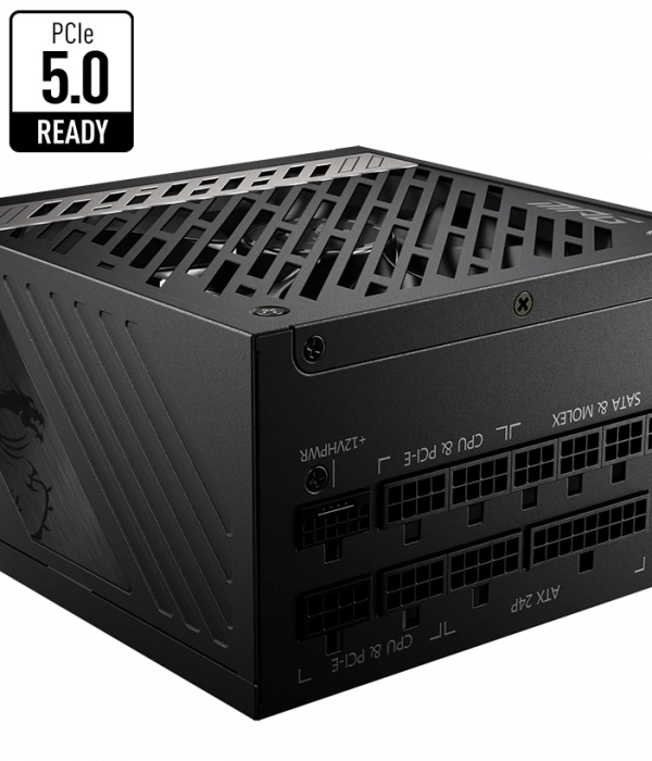 MSI MPG A850G PCIE5 850W 80+ GOLD POWER SUPPLY