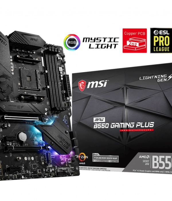 MSI MPG B550 GAMING PLUS DDR4 4400(OC)Mhz ATX AM4