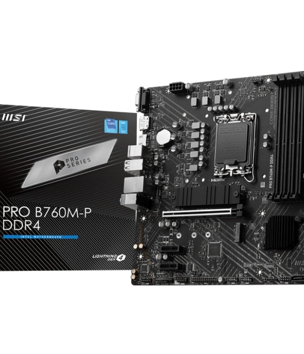 MSI PRO B760M-P DDR4 4800(OC) DDR4 HDMI DP M.2 ATX 1700p