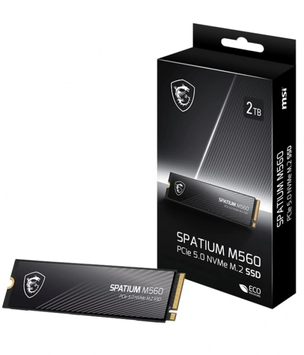 MSI SPATIUM M560 PCIE 5.0 NVME M2 2TB