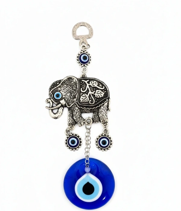 Nazar Boncuğu Tekli Fil Askılık Nzr11