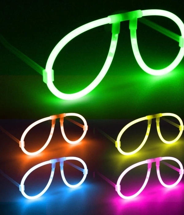 Neon Glow Fosfor Gözlük – Festival  Parti (1239li Set)