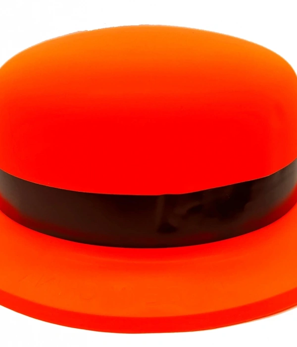 Neon Partisi Turuncu Renk Melon Plastik Parti Şapkası