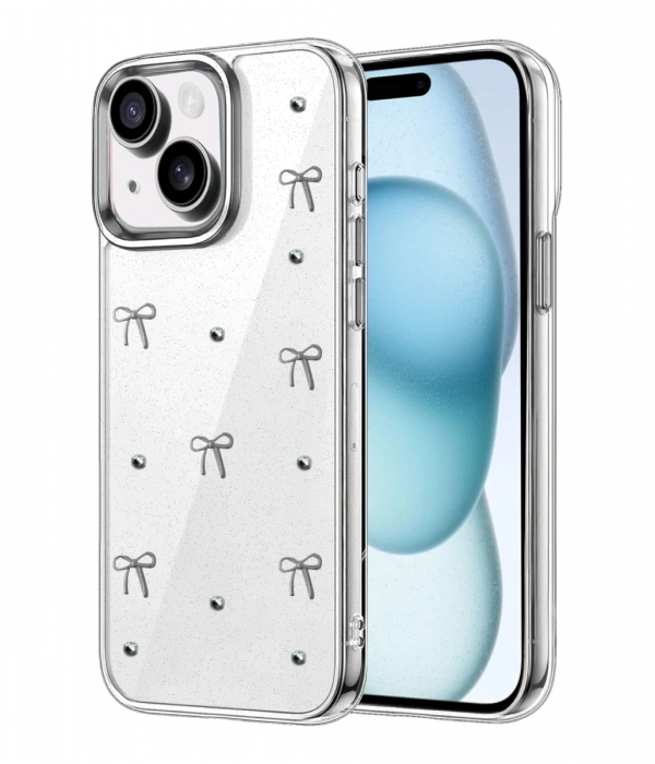 Apple iPhone 14 Fiyonk Desenli Kapak