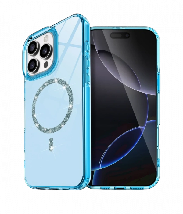 Newface Apple iPhone 14 Pro Max Live Diamond Magsafe Kapak