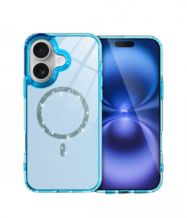Newface Apple iPhone 16 Plus Live Diamond Magsafe Kapak