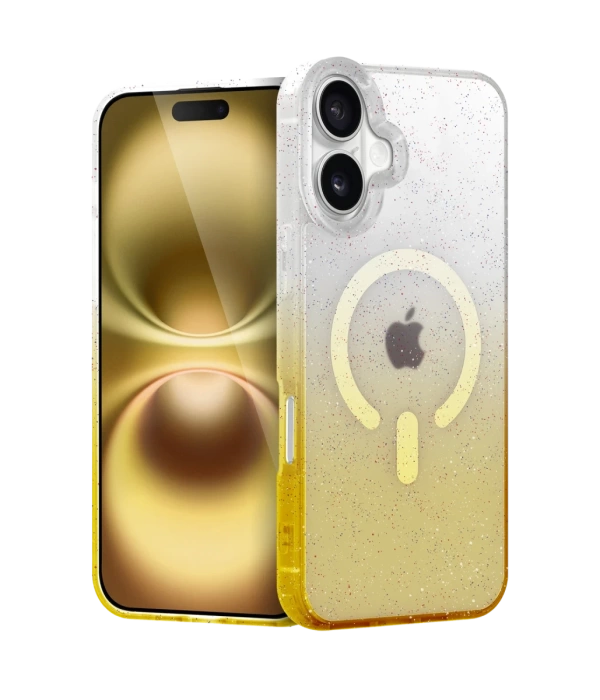 Newface Apple iPhone 16 Plus Pummel Shiny Magsafe Kapak