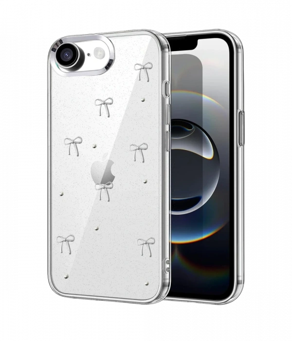 Apple iPhone 16E Fiyonk Desenli Kapak