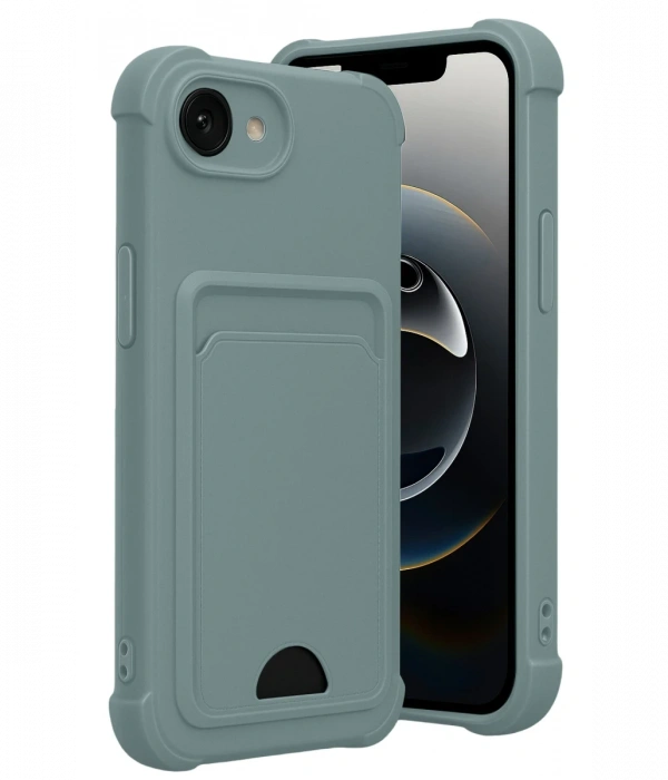 Apple iPhone 16E Kelvin Kartvizitli Silikon