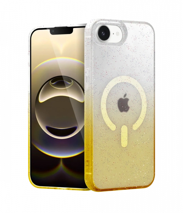 Newface Apple iPhone 16E Pummel Shiny Magsafe Kapak