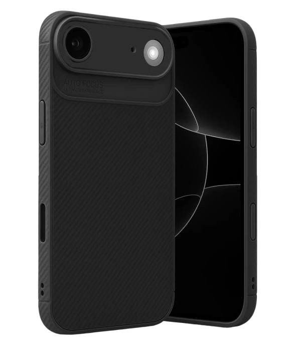 Newface Apple iPhone 17 Air Auto Focus Karbon Kapak