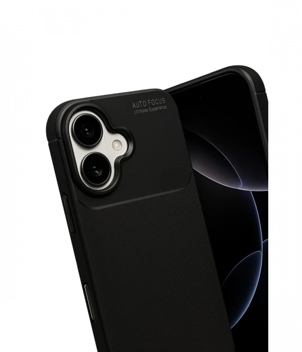Newface Apple iPhone 17 Auto Focus Karbon Kapak