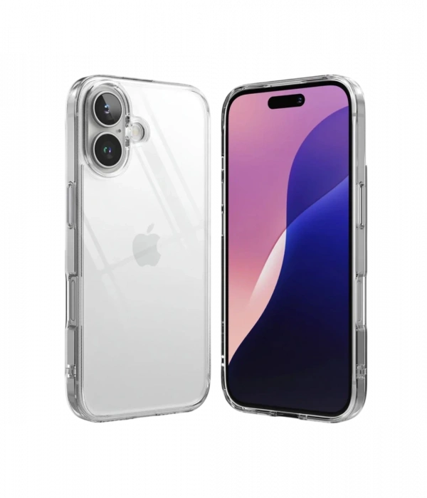 Newface Apple iPhone 17 Lüx Şeffaf Silikon - Şeffaf