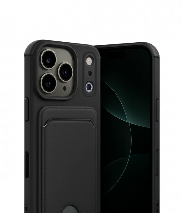 Joy Tekno Apple iPhone 17 Pro Kelvin Kartvizitli Silikon