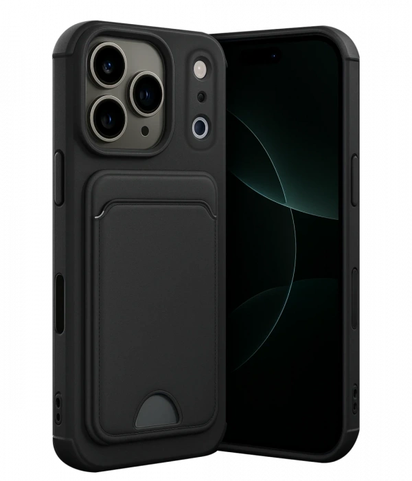 Joy Tekno Apple iPhone 17 Pro Max Kelvin Kartvizitli Silikon