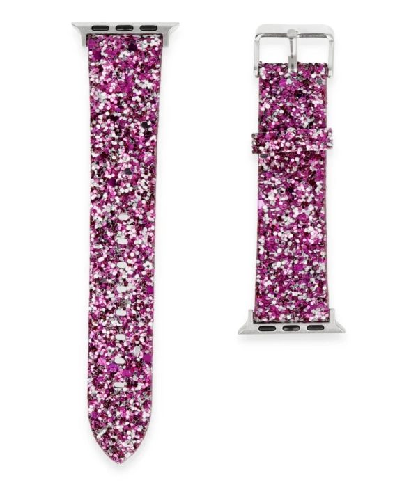 Newface Apple Watch 38mm Starry Taşlı Kordon - Derin Mor