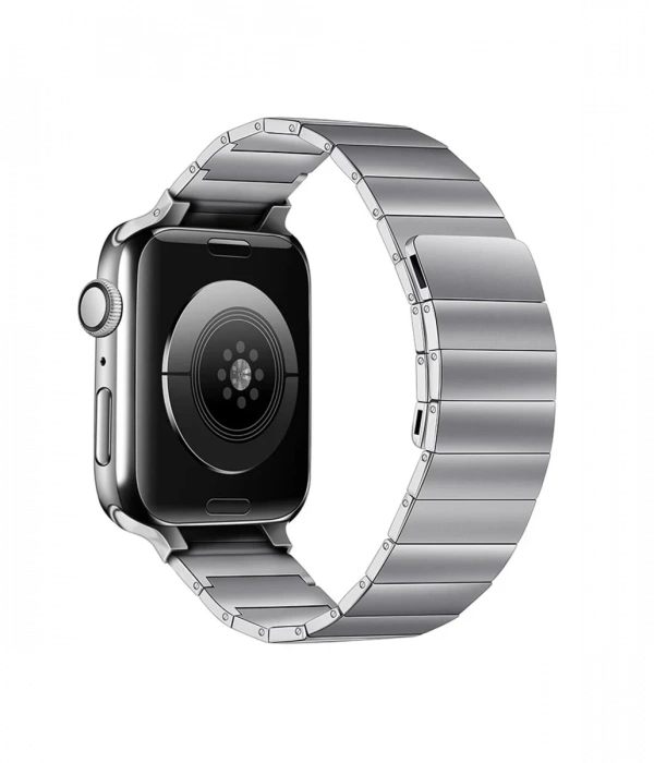 Newface Apple Watch 42mm KR404 Huks Kordon - Gümüş