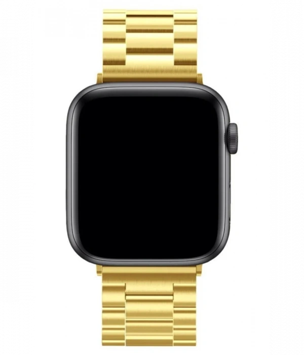 Apple Watch 42mm Metal Baklalı Kordon - Gold