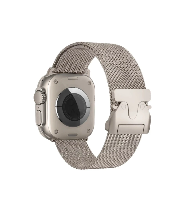 Newface Apple Watch 42mm Milano Metal Kordon - Titan Gri