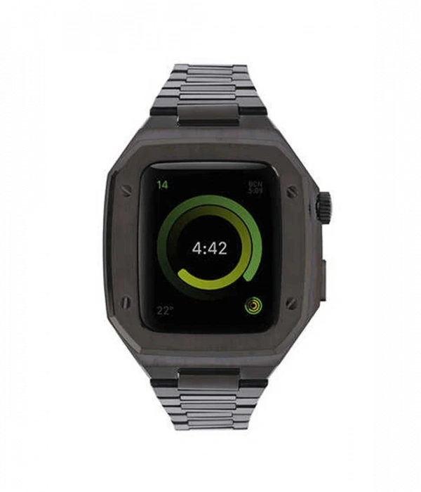 Newface Apple Watch 44mm Metal Petek Kasalı Kordon