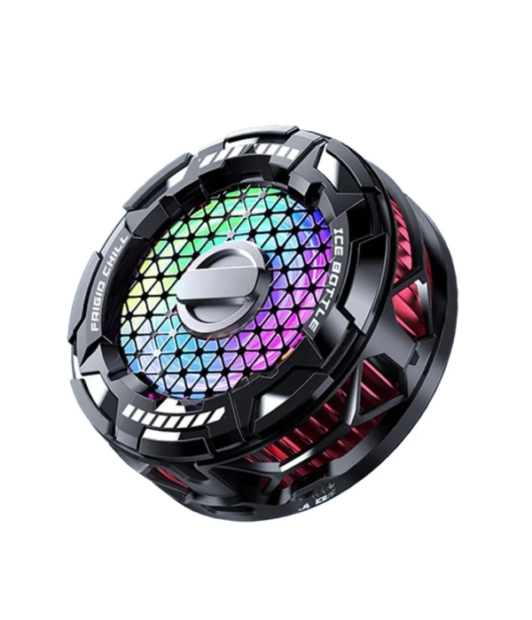Newface FS02 15W RGB Radyatör Telefon Soğutucu Fan - Siyah