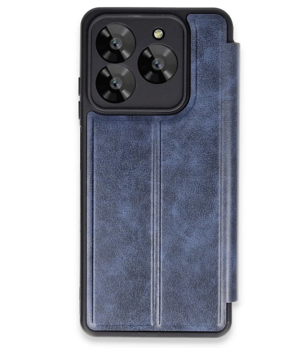 Newface General Mobile Era 30 Kılıf Flip Cover - Lacivert