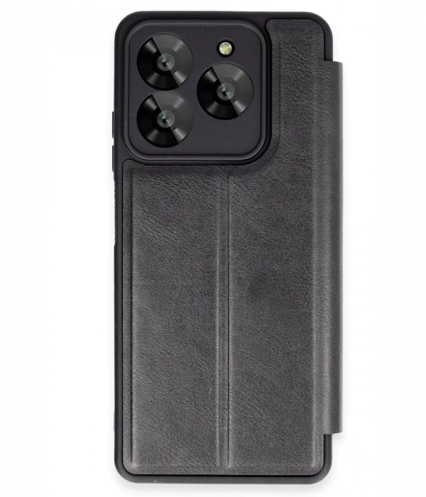 Newface General Mobile Era 30 Kılıf Flip Cover - Siyah