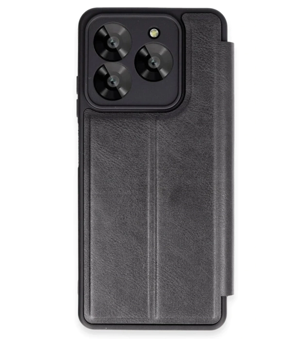 Newface General Mobile Era 50 Kılıf Flip Cover - Siyah