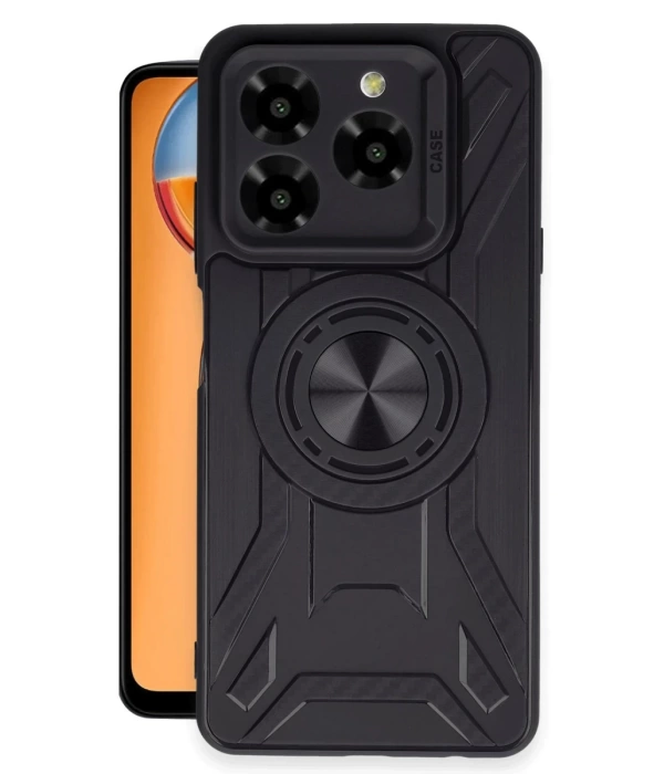 Newface General Mobile Era 50 Kılıf Lincoln Silikon - Siyah