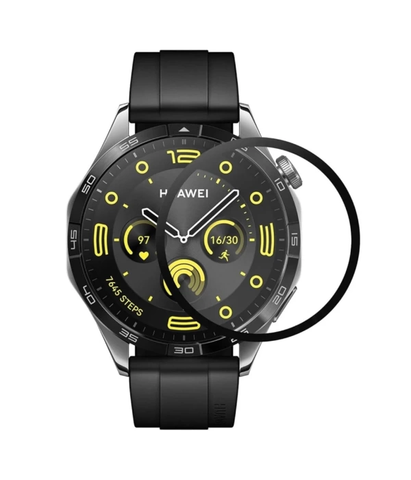 Newface Huawei GT4 41mm 18mm Polymer Nano Ekran Koruyucu - Şeffaf