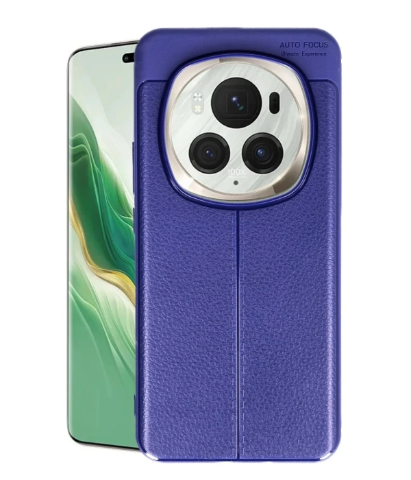 Newface Huawei Honor Magic 6 Pro Kılıf Auto Focus Kapak - Lacivert