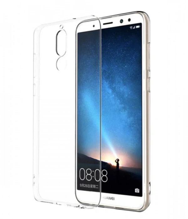 Newface Huawei Mate 10 Lite Kılıf Lüx Şeffaf Silikon