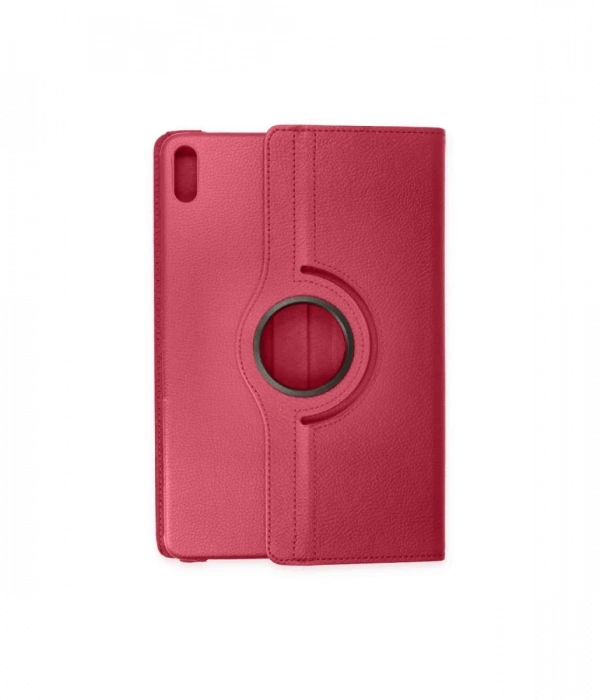Newface Huawei MatePad SE 11 Kılıf 360 Tablet Deri Kılıf - Pembe
