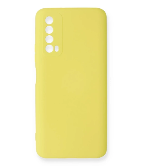 Newface Huawei P Smart 2021 Kılıf Nano içi Kadife Silikon