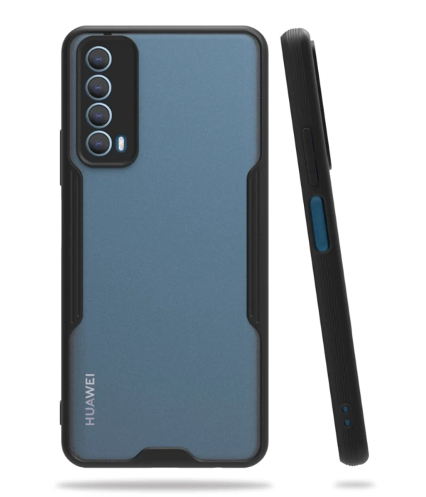 Newface Huawei P Smart 2021 Kılıf Platin Silikon
