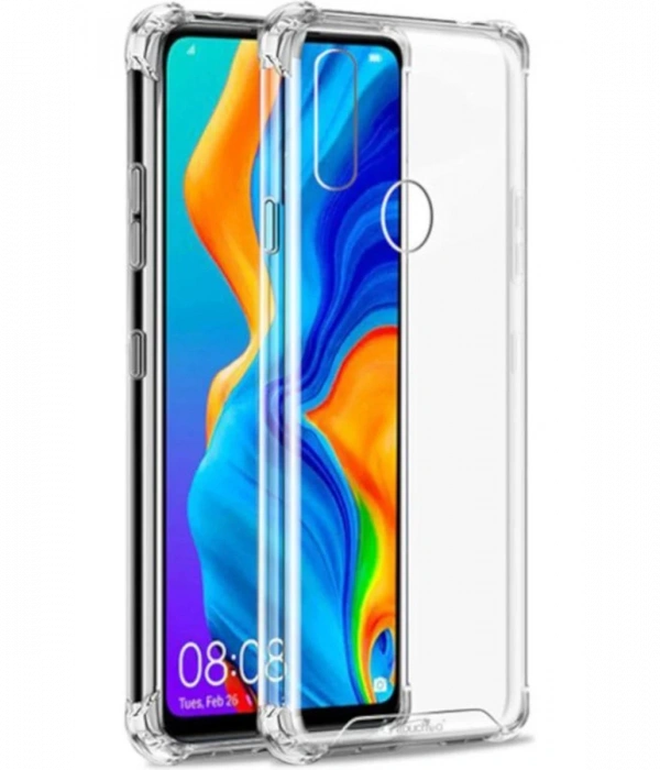 Newface Huawei P40 Lite E Kılıf Olex Tpu Silikon - Şeffaf