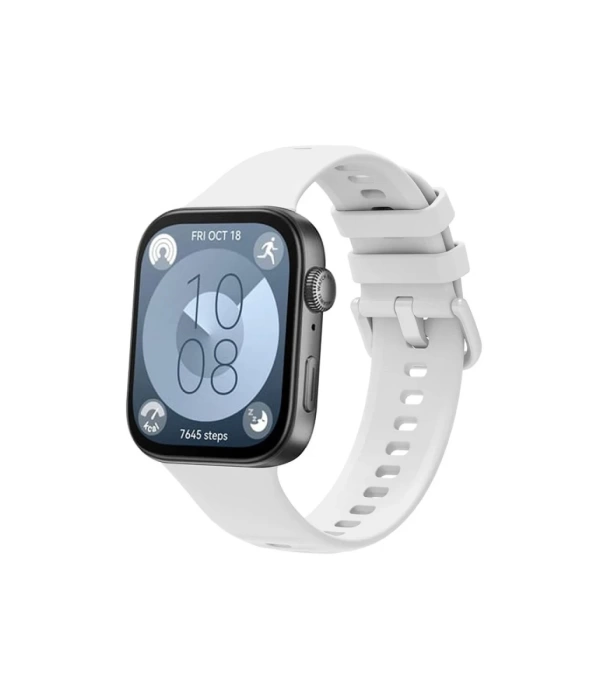 Newface Huawei Watch Fit 3 Klasik Kordon - Beyaz