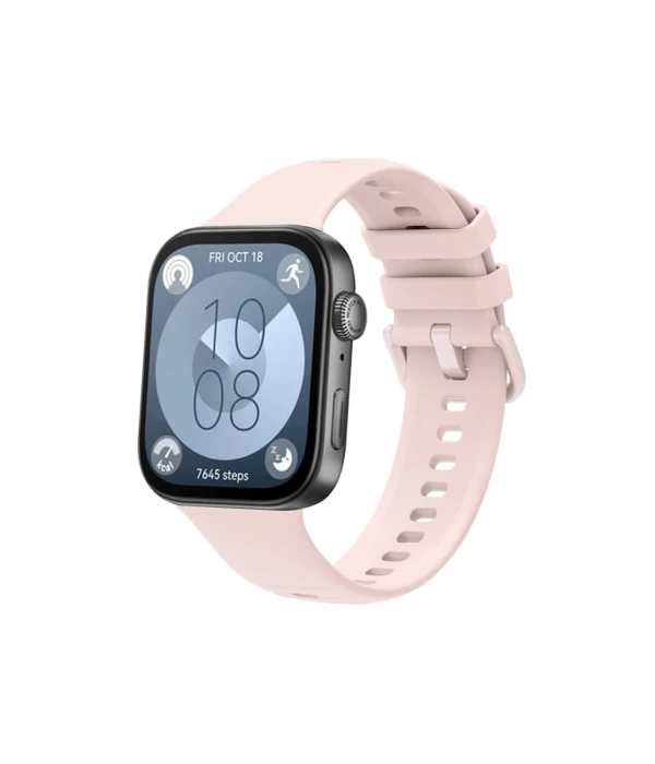 Newface Huawei Watch Fit 3 Klasik Kordon - Pudra